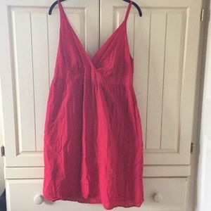 Red Spaghetti Strap Dress